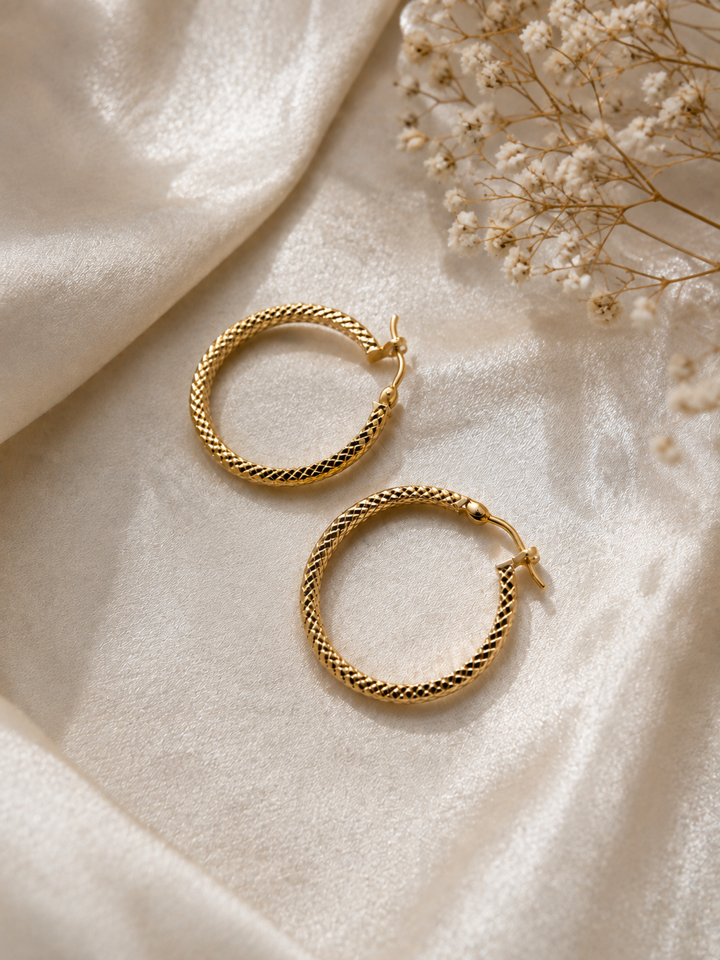 Cartier Yellow Gold Big Hoop Earrings