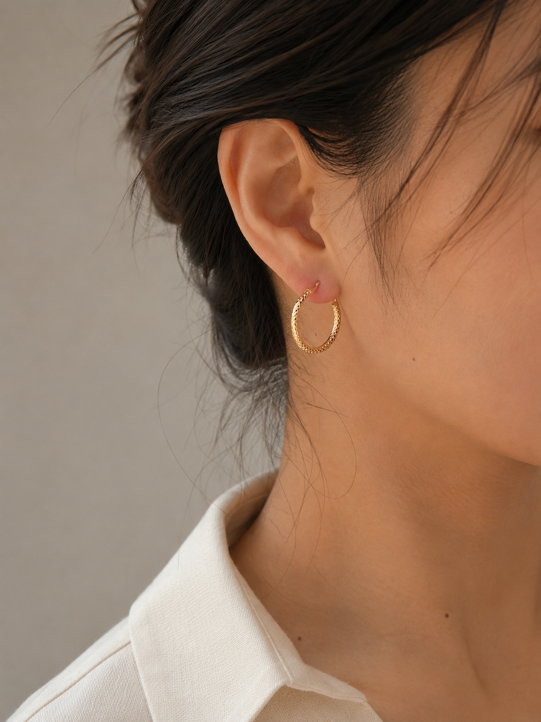 Cartier Yellow Gold Big Hoop Earrings