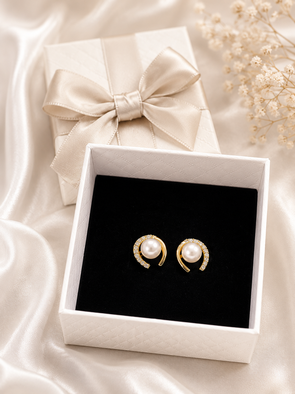 Charlotte Pearl Earrings