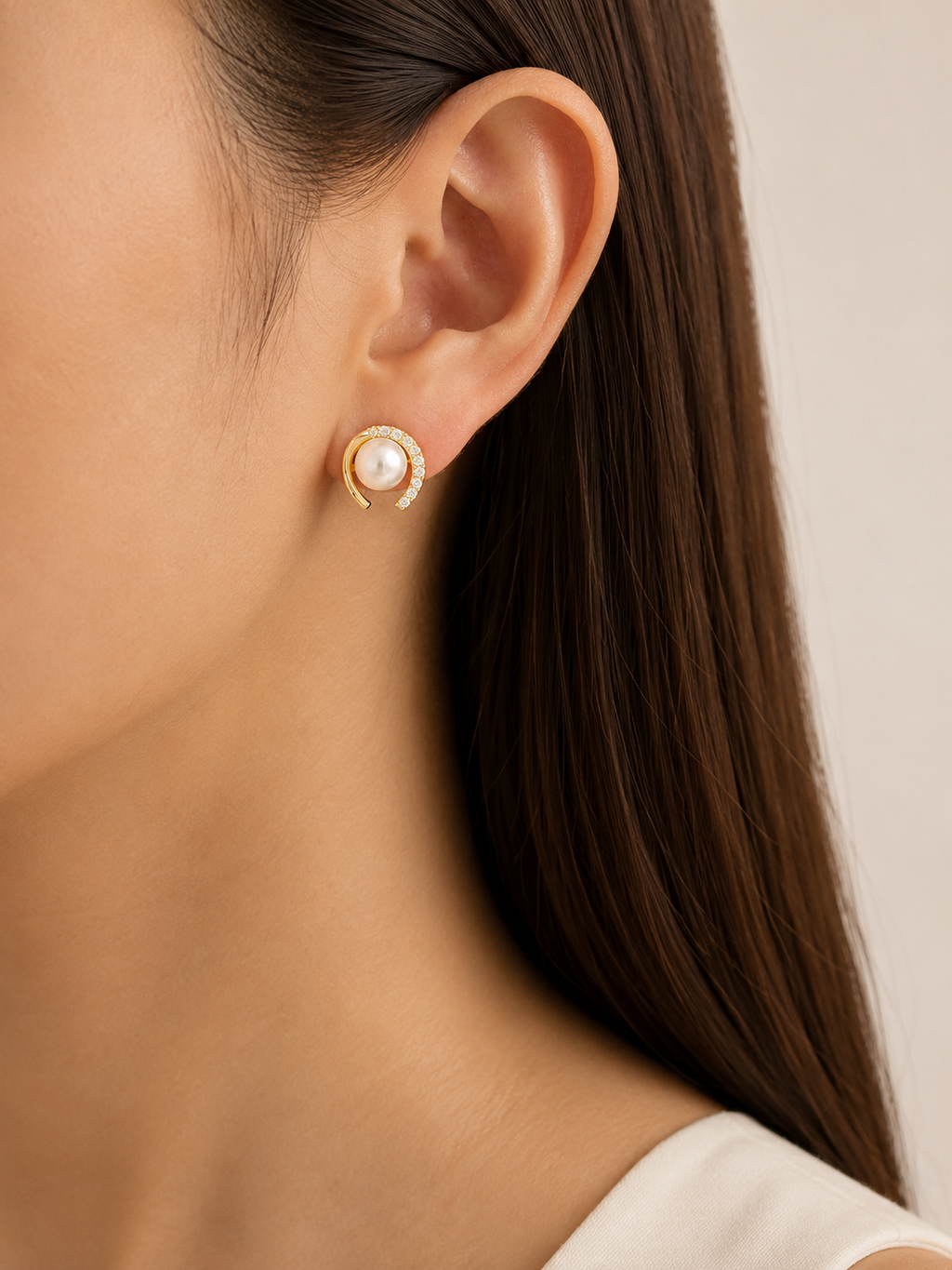 Charlotte Pearl Earrings
