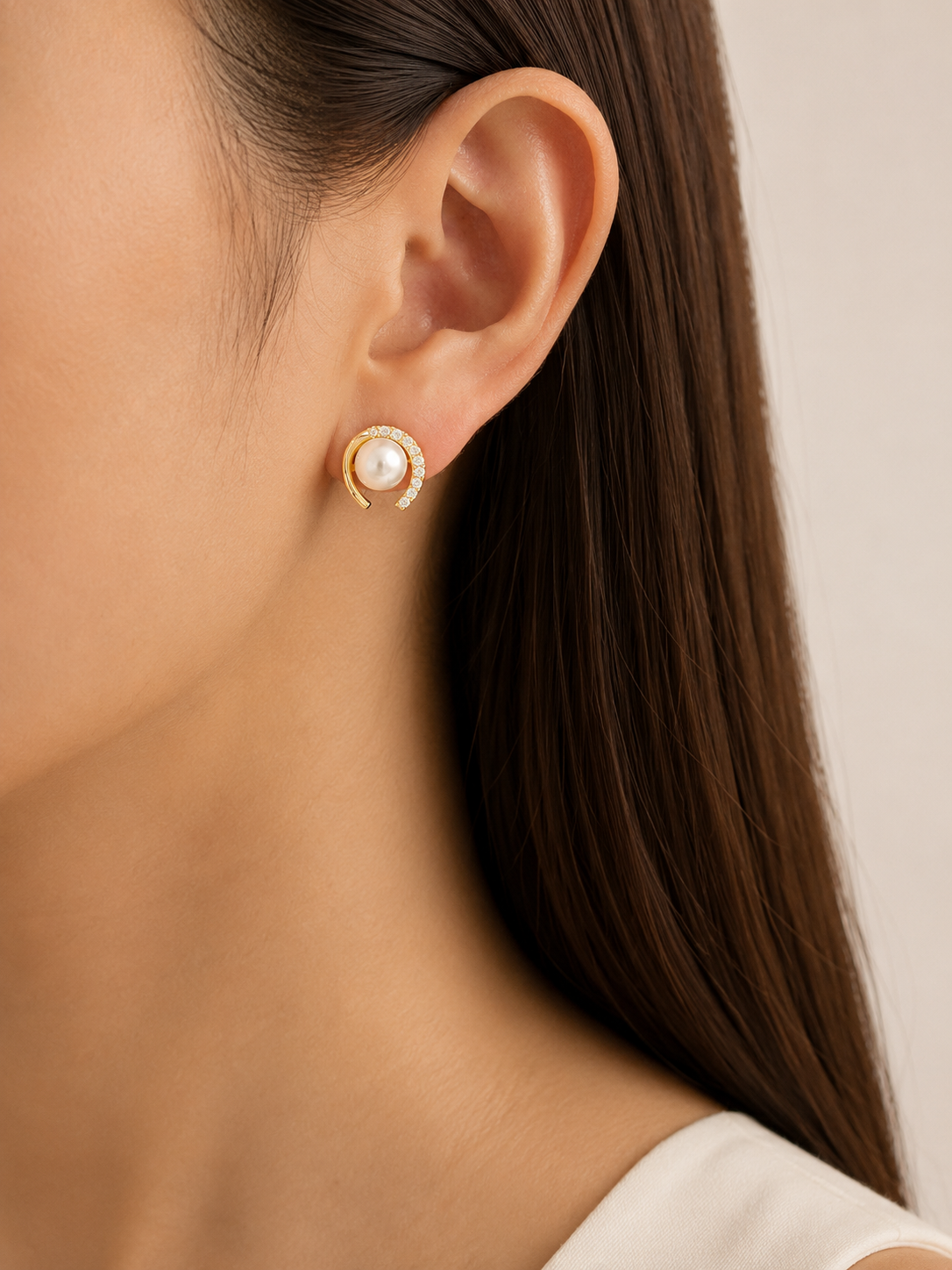 Charlotte Pearl Earrings