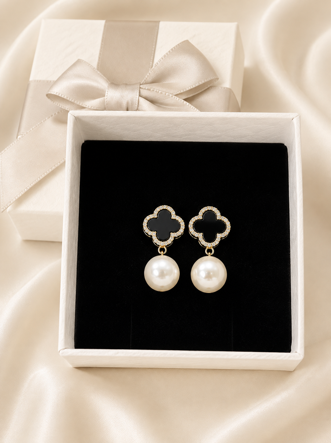 Claire Pearl Earrings