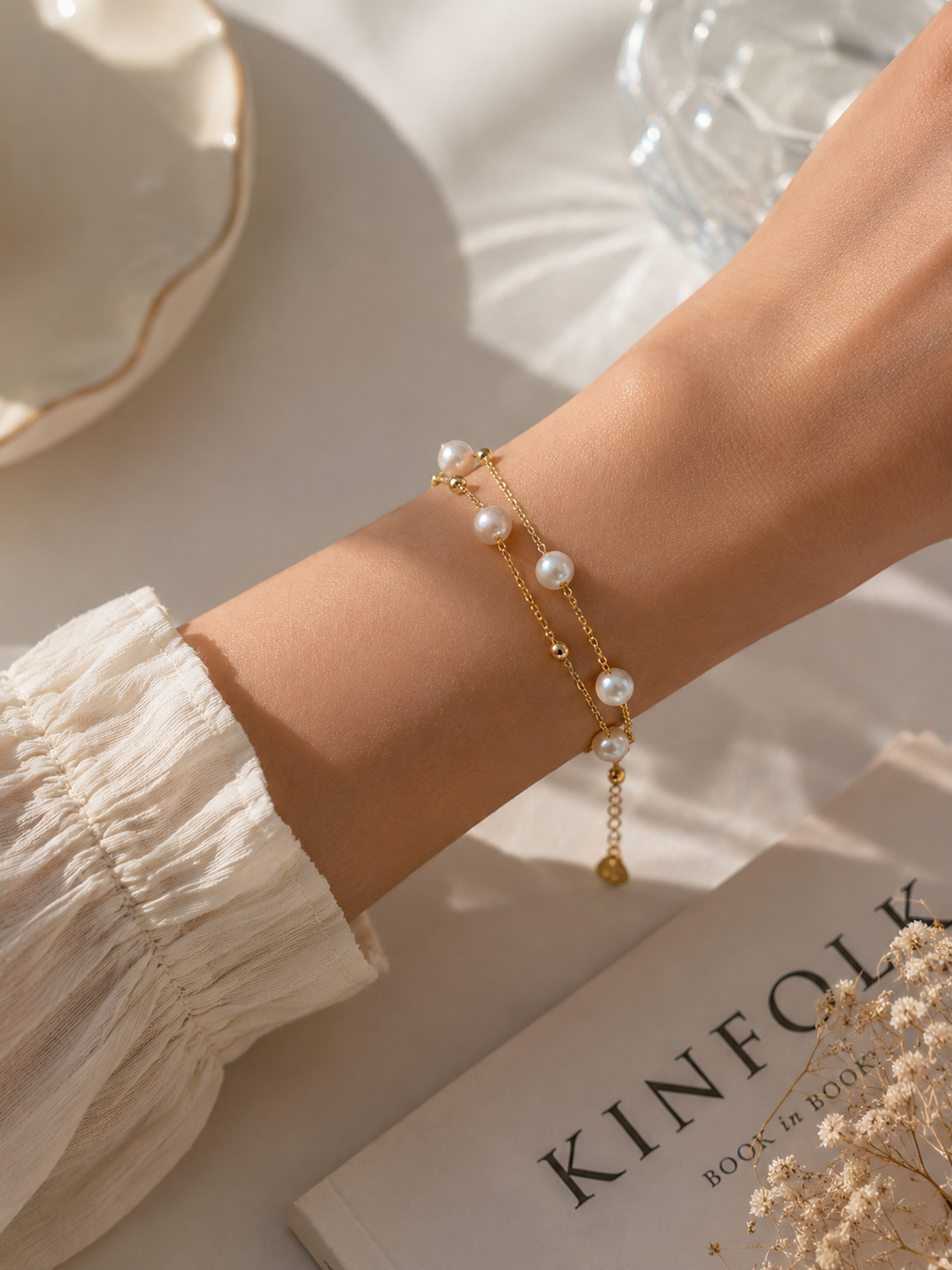Lucienne Pearl Bracelet