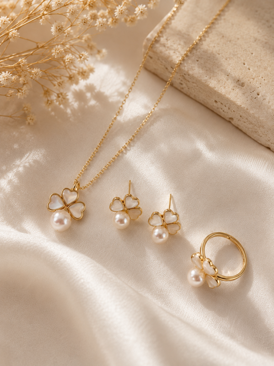 Celine Pearl Set