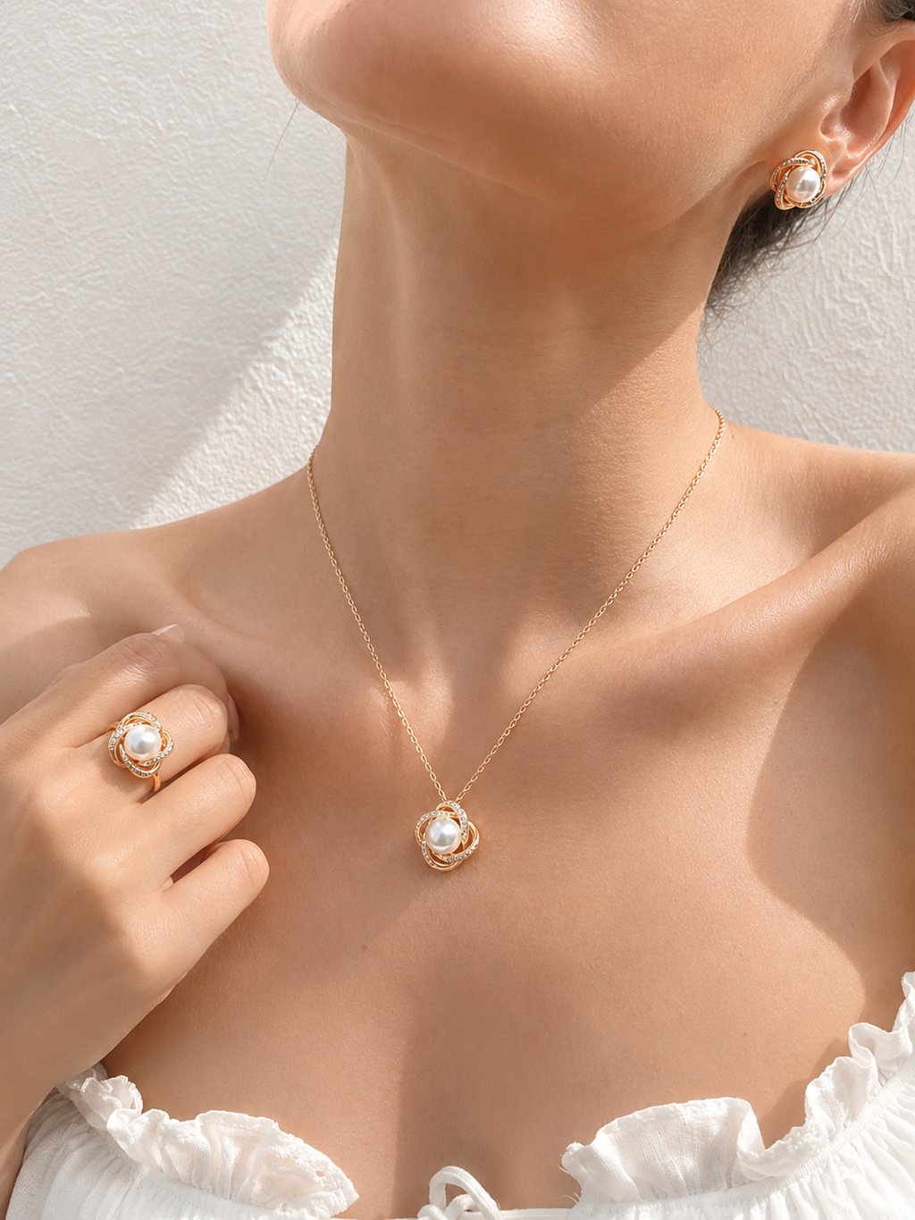 Corinne Pearl Set