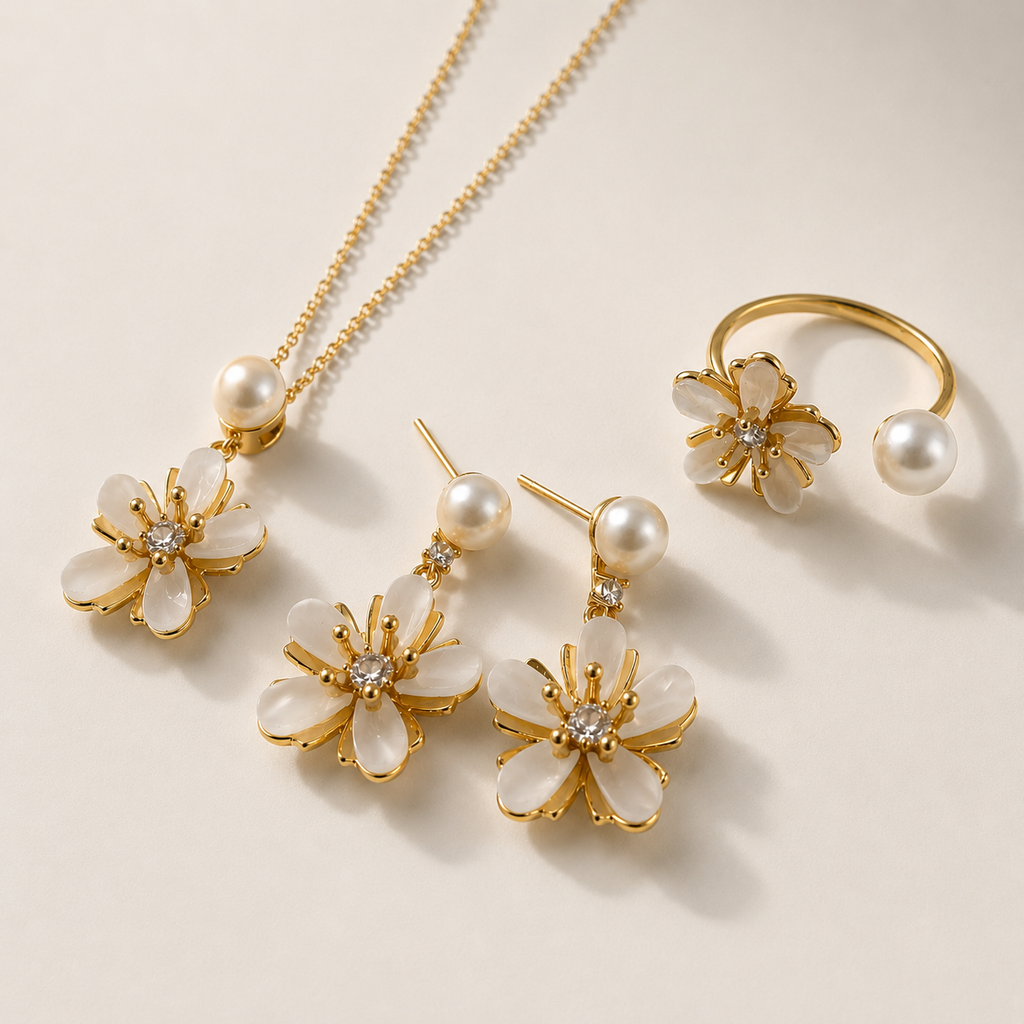 Madeleine Pearl Set