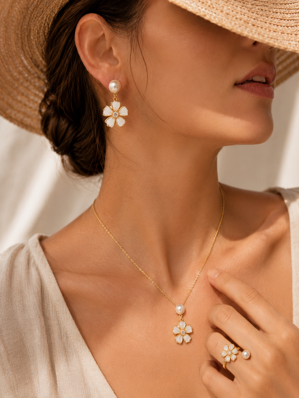 Madeleine Pearl Set