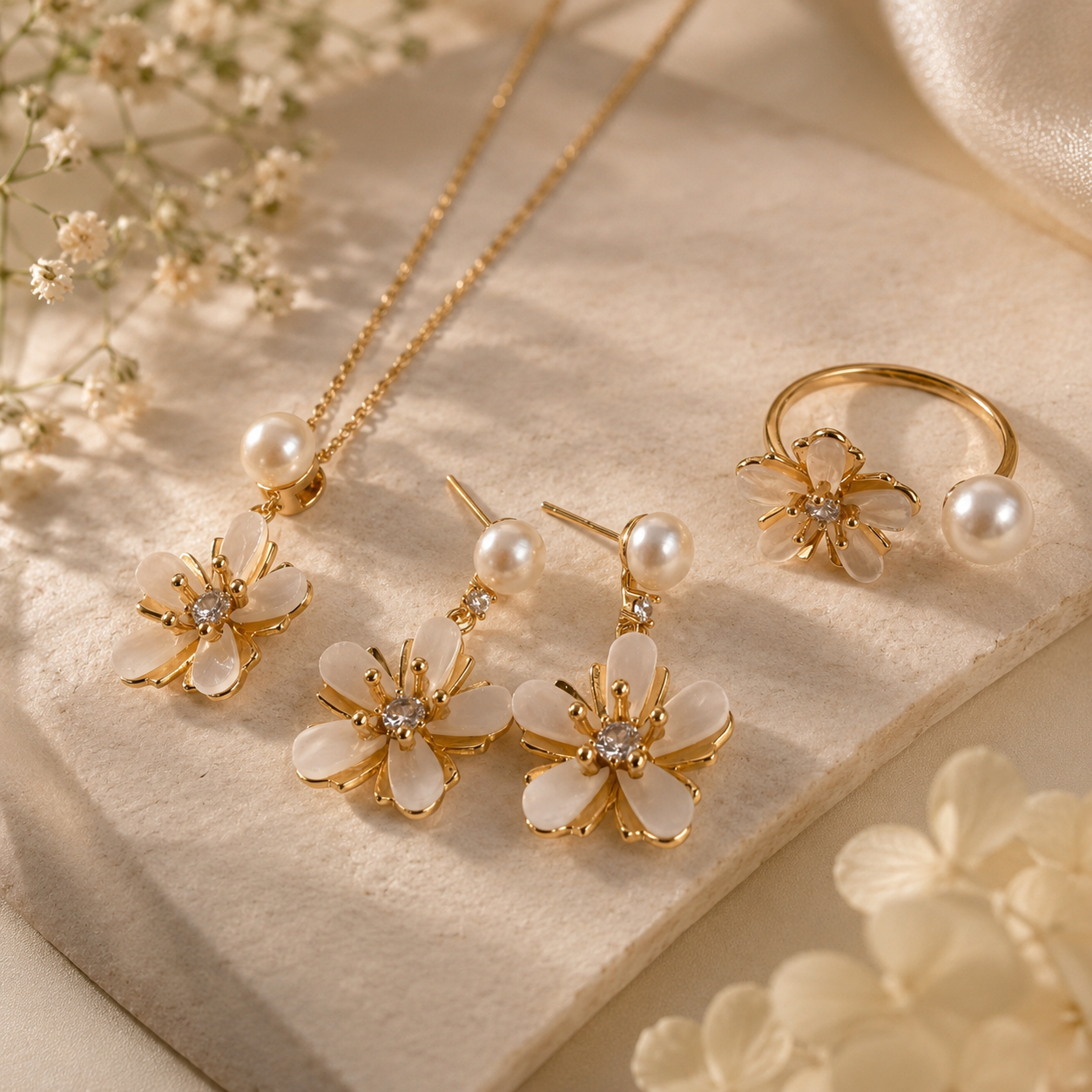 Madeleine Pearl Set