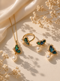 Vivienne Butterfly Pearl Set